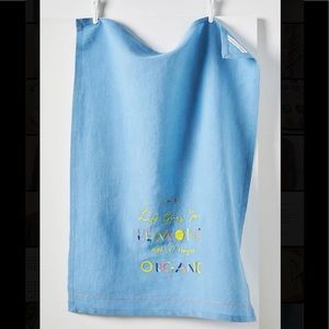 Anthropologie “When Life Gives You Lemons…” Dish Towel